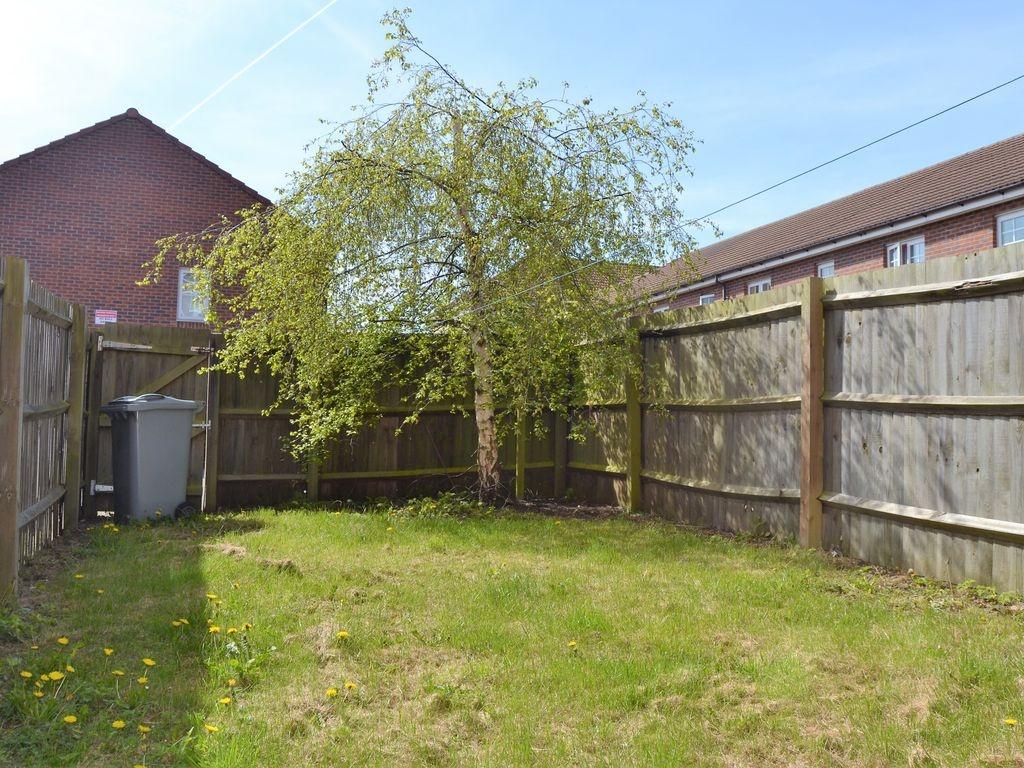 Private enclosed rear garden with lawn, mature ...
