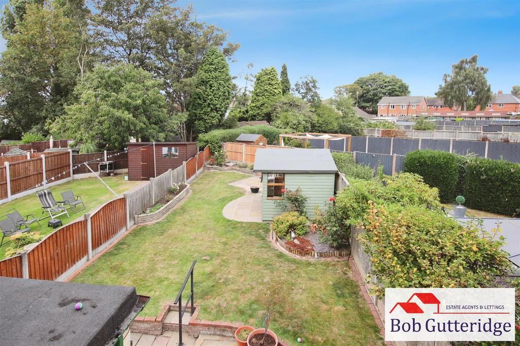 Enclosed rear garden