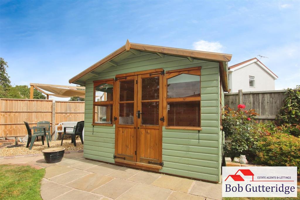 Enclosed rear garden