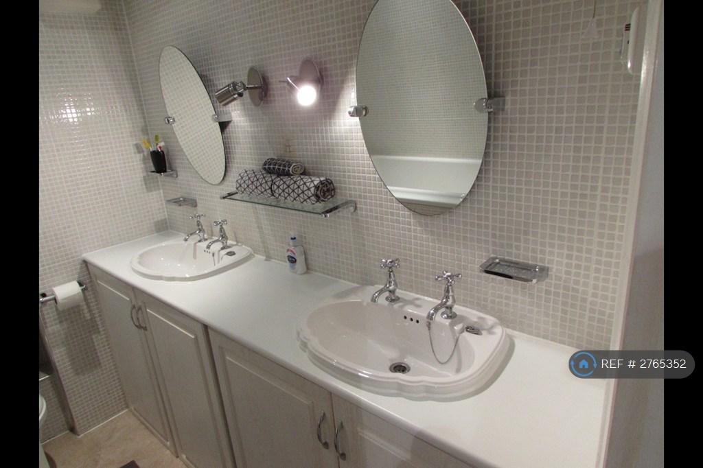 Master Bathroom With Double Sink