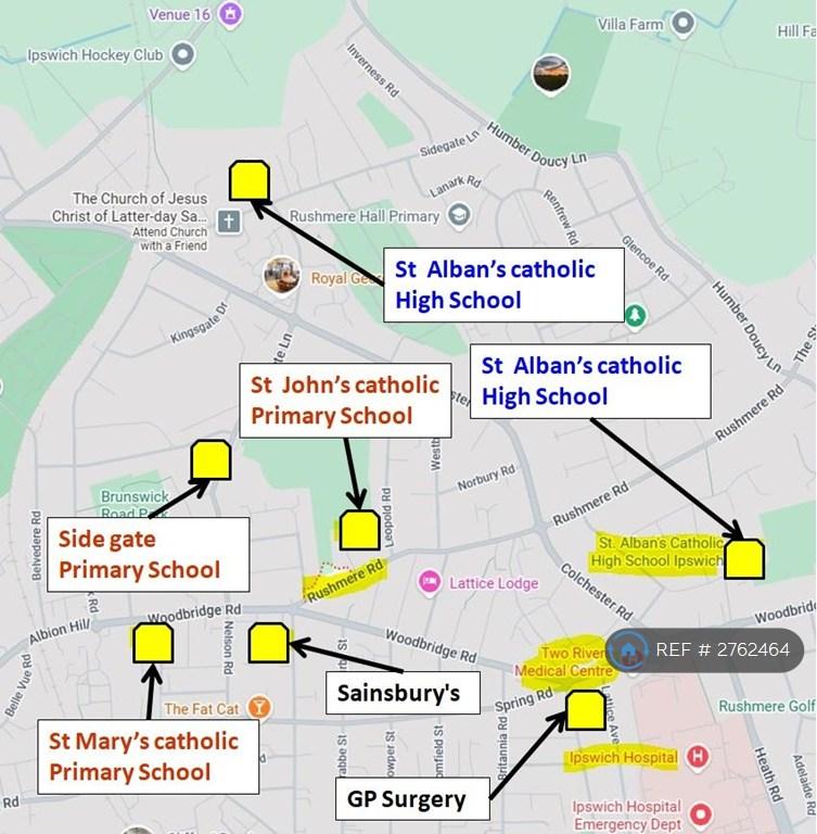 Schools, Gp, Supermarket