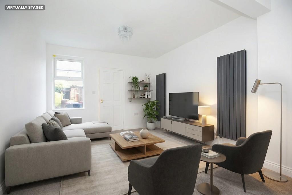 Modern living room - watermark