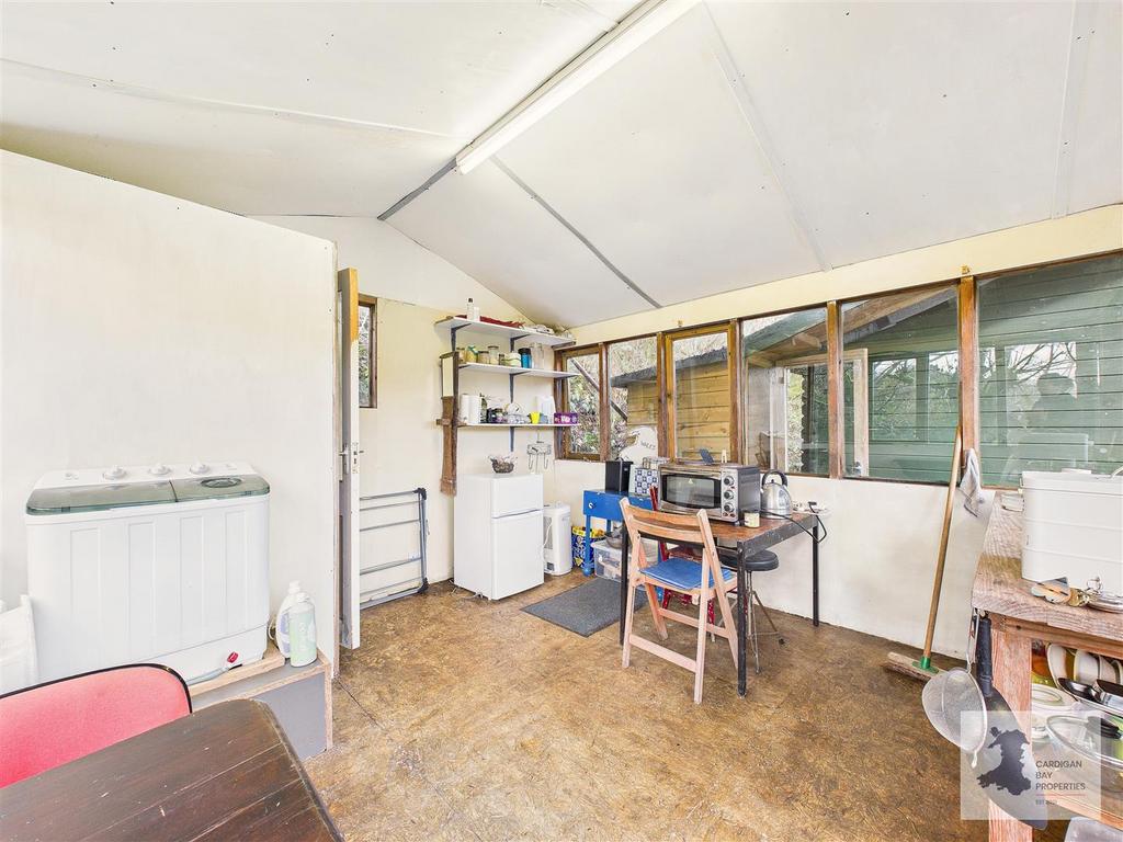 Living area inside Workshop