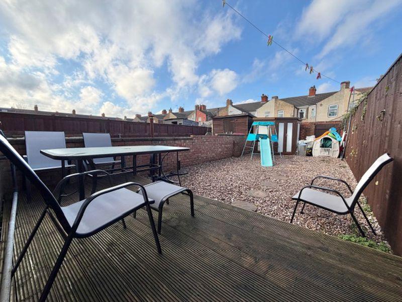 Rear garden
