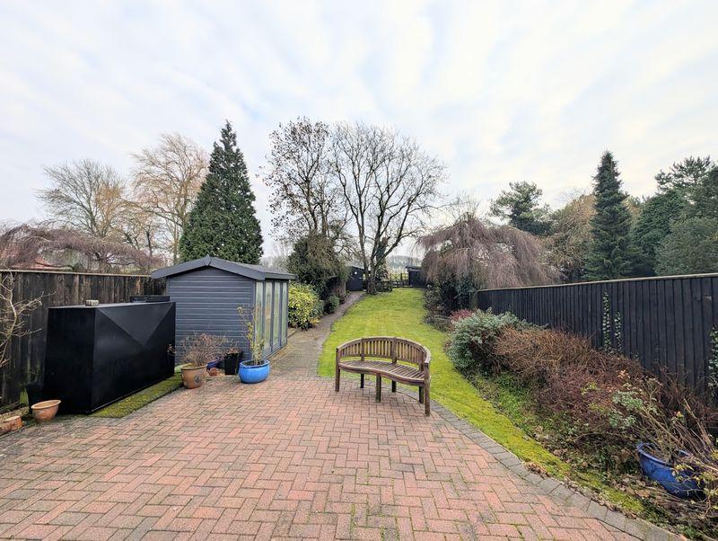 Rear garden