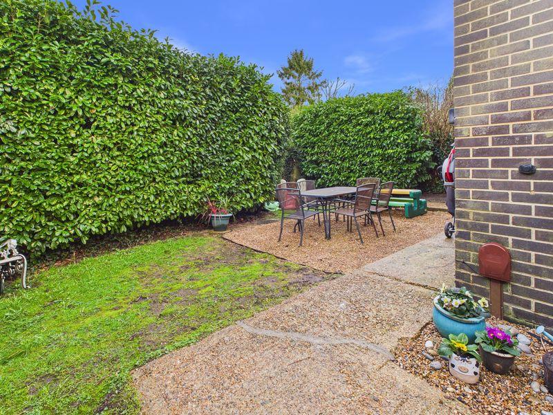 Rear garden