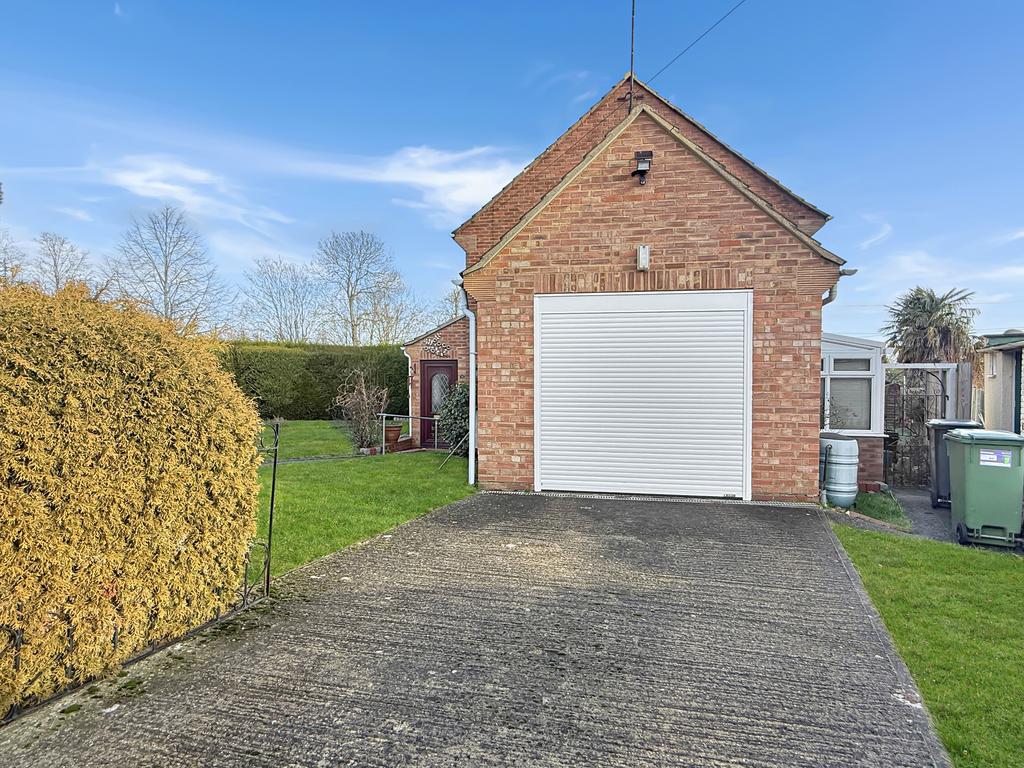 Garage With Electric Roller Door