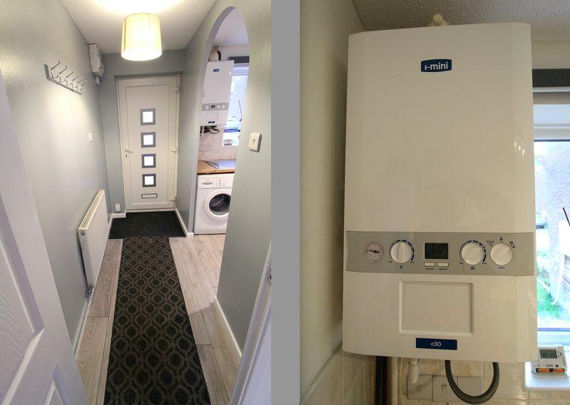 Hallway and Boiler