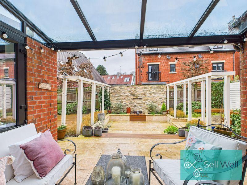 Covered Seating Area