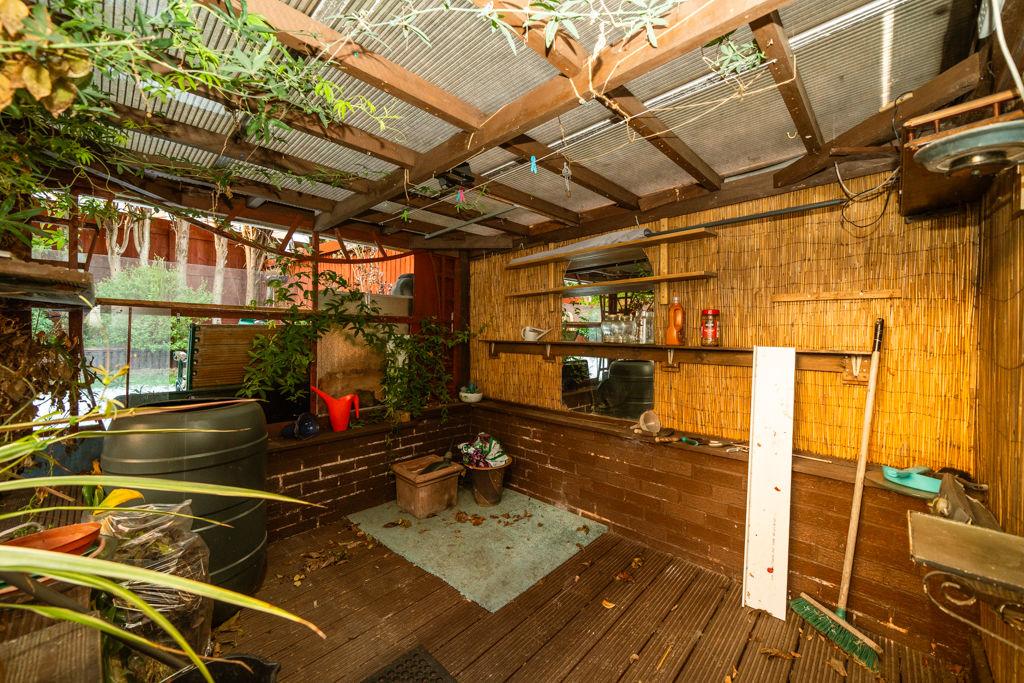 Rear garden
