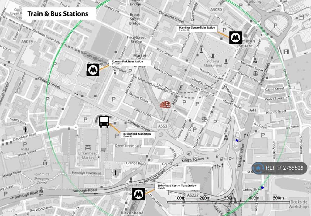 Train &amp; Bus Stations Nearby