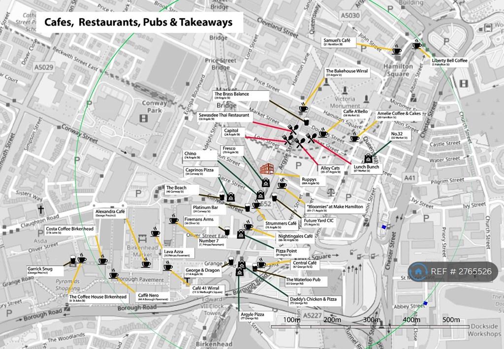 Cafes And Restaurants Nearby