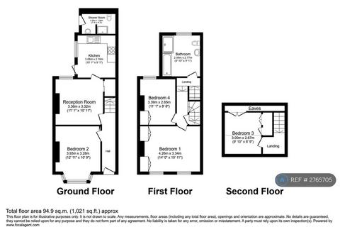 3 bedroom terraced house to rent, Stirling Road, London, E13