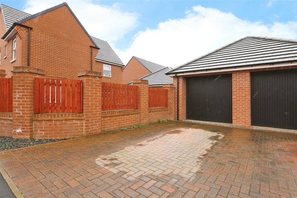Dirveway and Garage