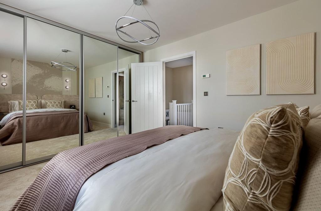Add fitted wardrobes to maximise your space