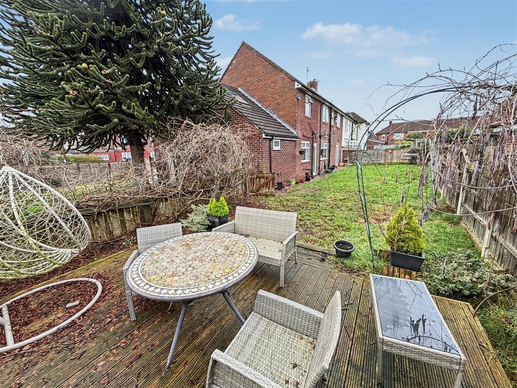 Rear of Property