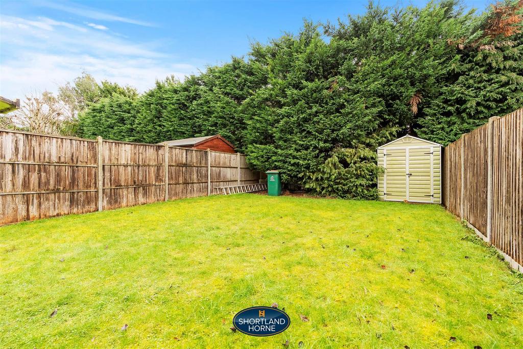 Rear garden