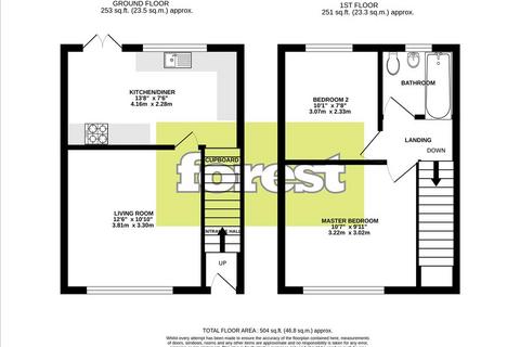 2 bedroom terraced house for sale, Gloucester Road, Feltham, Middlesex, TW13