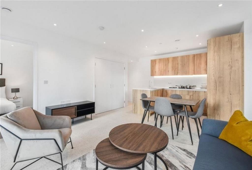 Open-plan living area