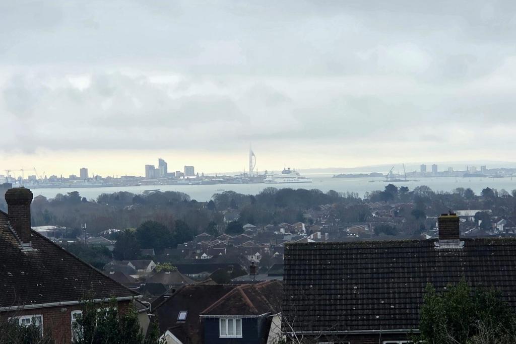 View from bedroom one
