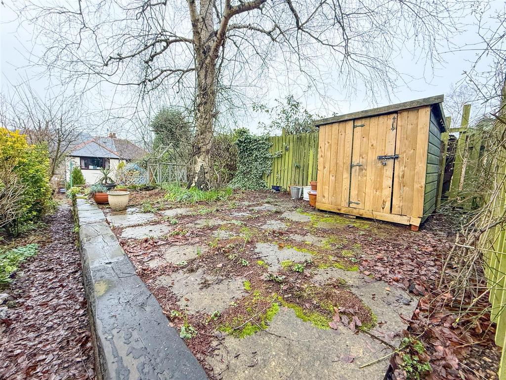Rear garden