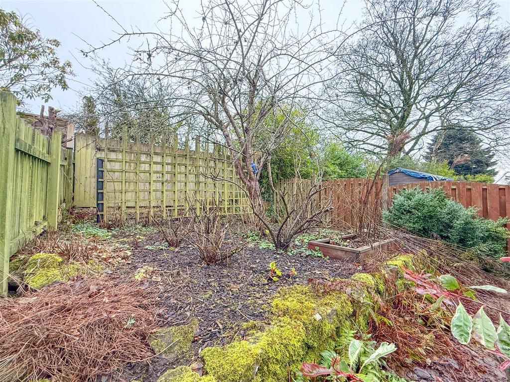 Rear garden