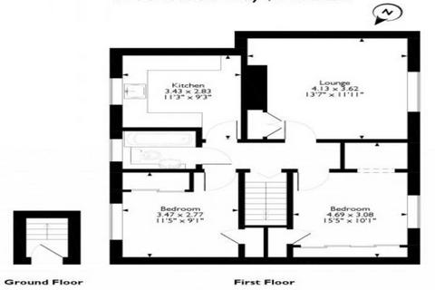 2 bedroom house to rent, Woodstock Way, Mitcham, CR4