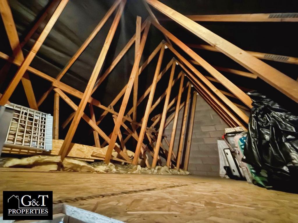 Boarded loft