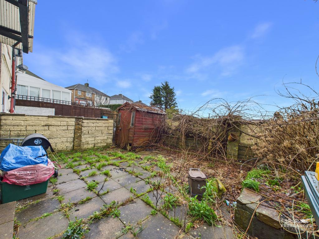 Rear garden