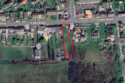 Land for sale, Cefn Road, Cefn Cribwr CF32