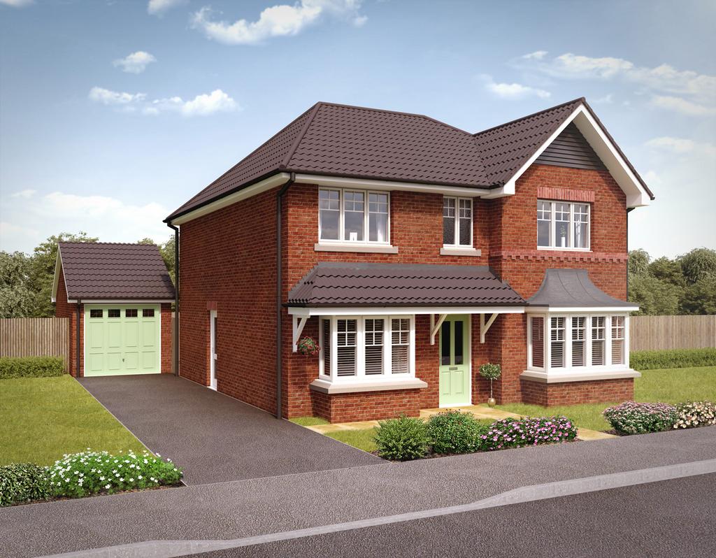 Plot 66, The Barbridge at Lambcote... 4 bed detached house for sale - £ ...