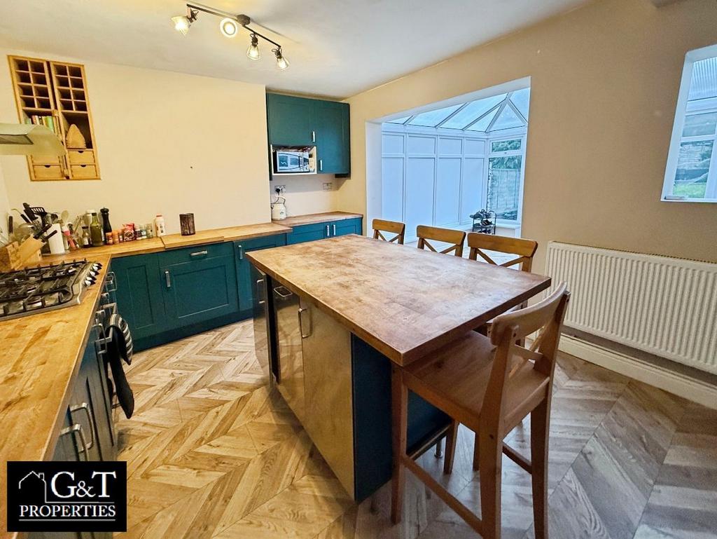 Open plan kitchen