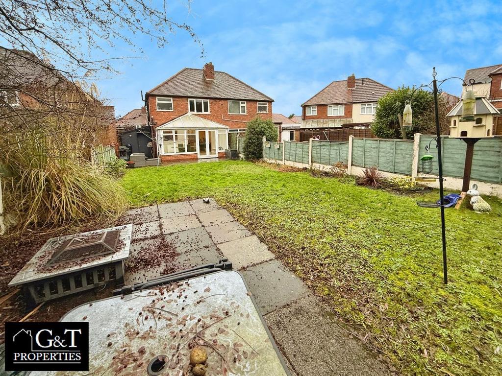 Rear garden