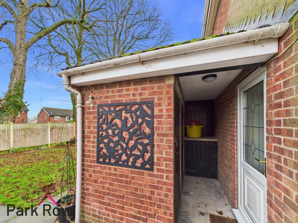Rear porch