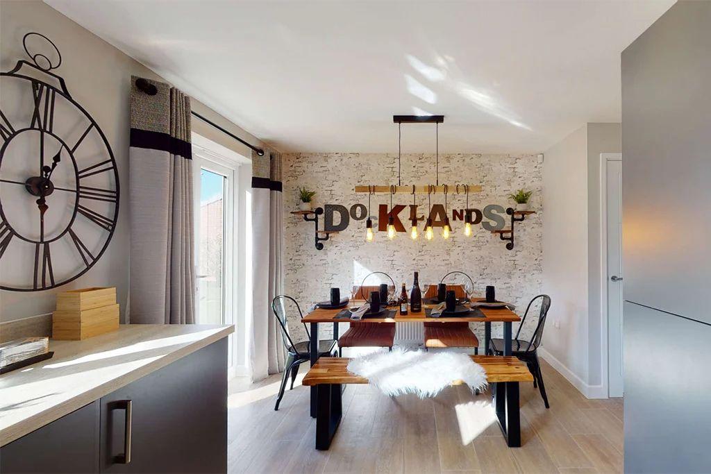 Typical dining area