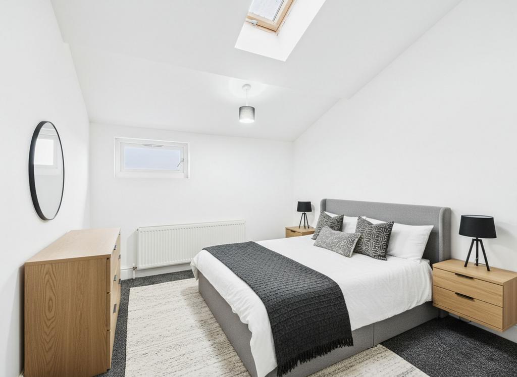 Bedroom Two (Second Floor) Virtually Furnished)