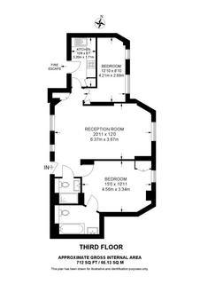 2 bedroom flat for sale, Princes Court, Brompton Road, London, SW3