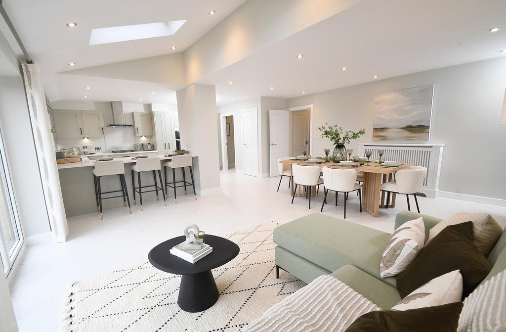 Open Plan Kitchen and Living