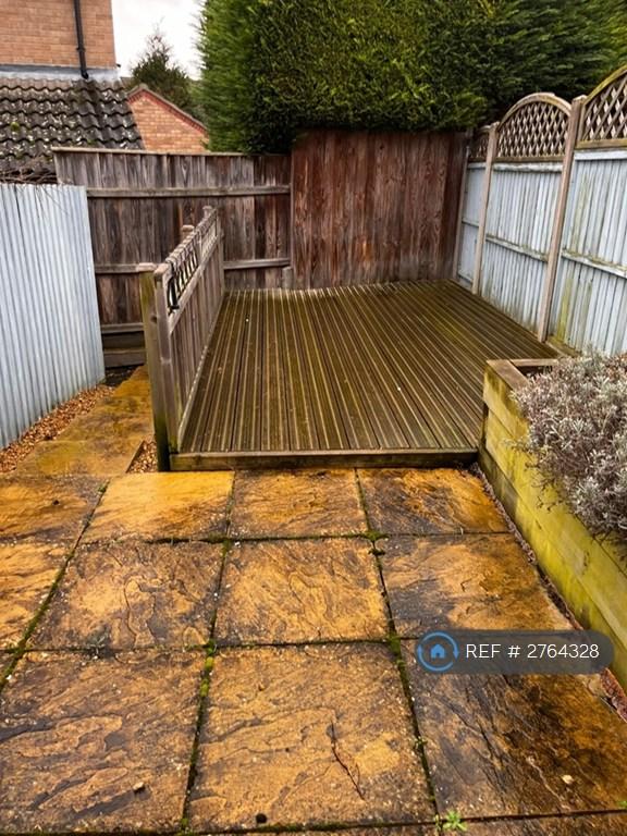 Back Garden With Decking