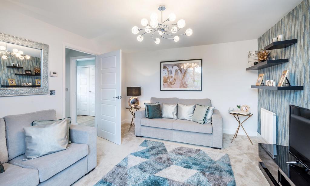 Show home living room