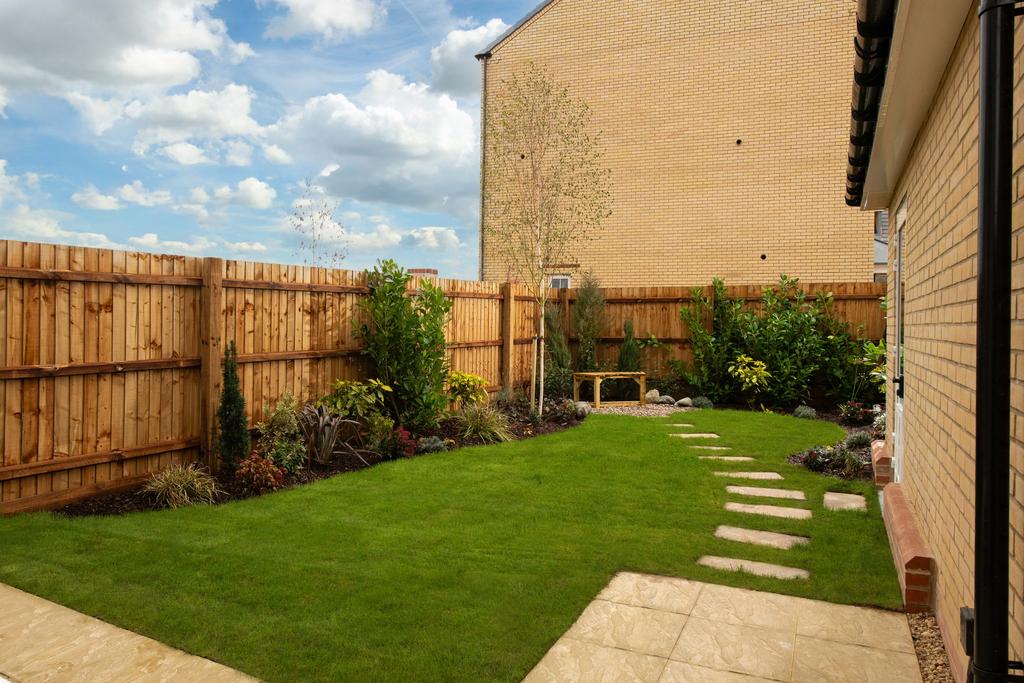 Peacock Grove Rear Garden - Cannington