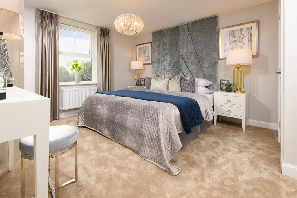 Main bedroom Holden 4 bedroom home