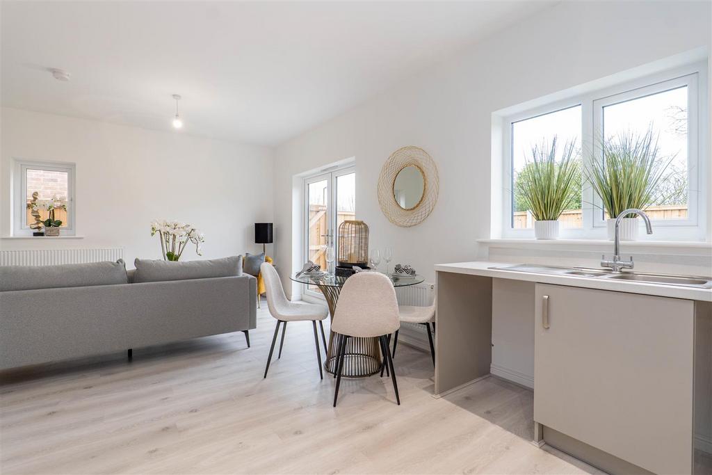 Kitchen/Dining/Living