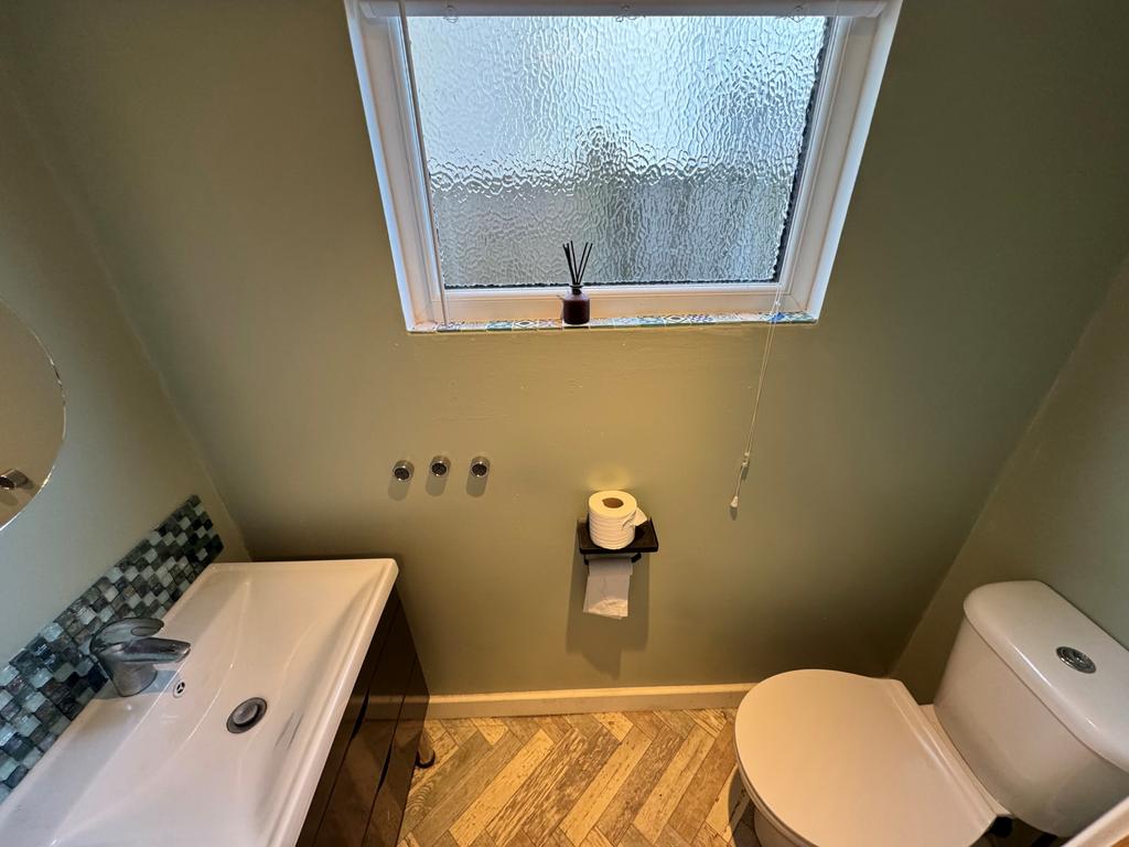 Ground floor toilet
