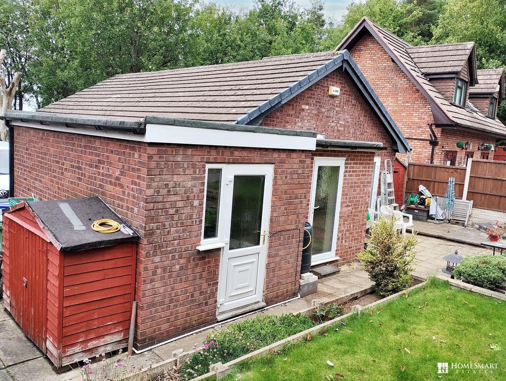 Rear garden