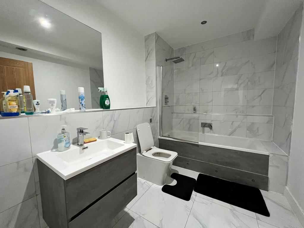 Shared bathroom