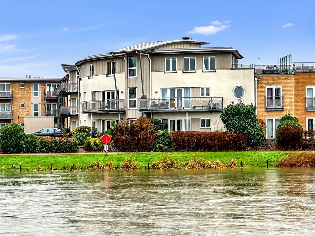 View from across river