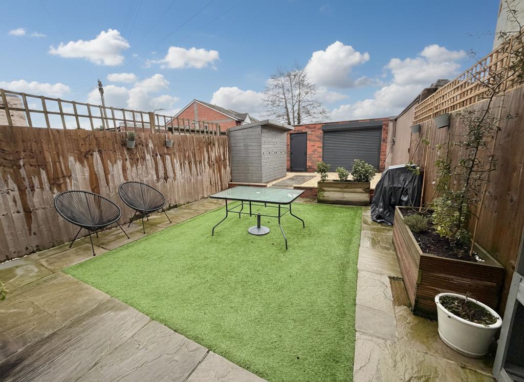 Rear garden