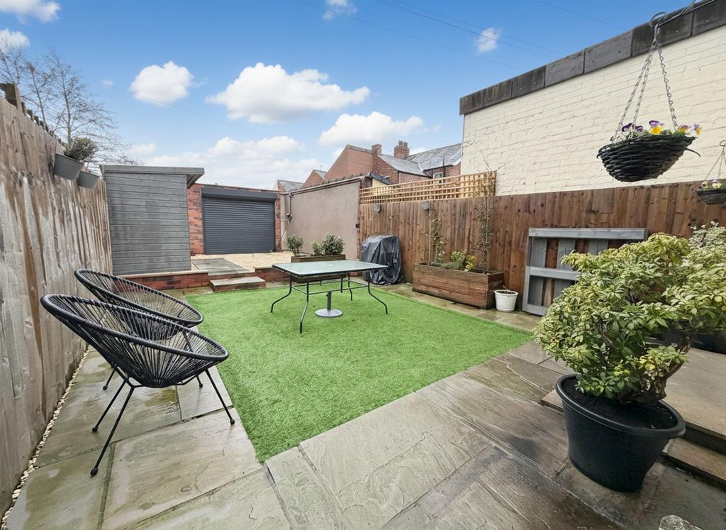 Rear garden