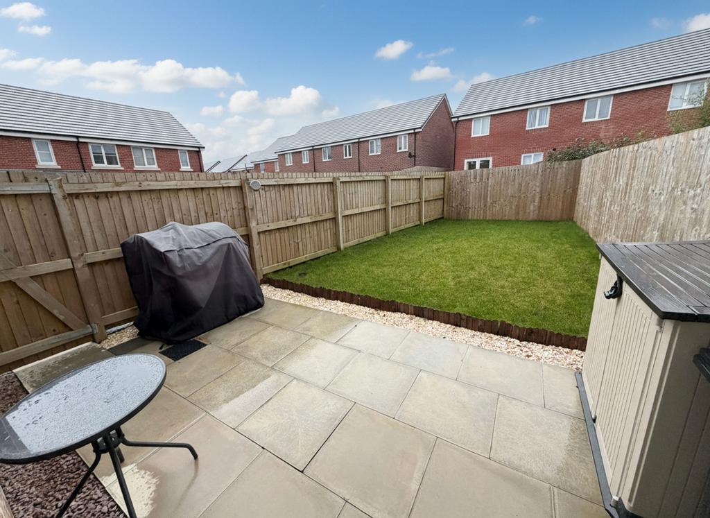 Rear garden